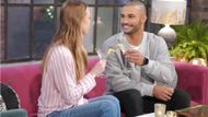 Claire (Hayley Erin) thought about checking out the Vesper scene with Holden (Nathan Owens) in Los Angeles on The Young and the Restless | Image: JPI